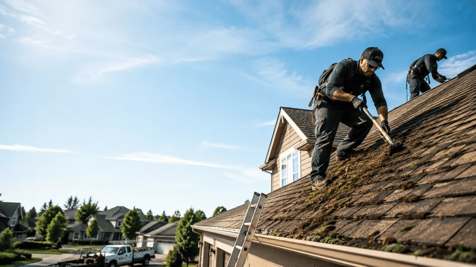 Roof Moss Removal in Stockbridge, VT near me